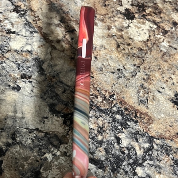 iPhone 12/13 Mini Multicolor Swirl Otterbox Phone Case - Picture 3 of 6